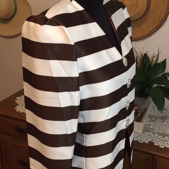 VTG 80’s Karen Lawrence Puff Sleeve Blazer - Picture 7 of 16